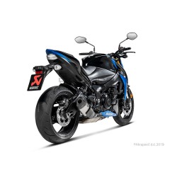 Silencieux AKRAPOVIC Slip-On Suzuki GSX-S 1000 / GSX-S 1000 F 2015-... Et GSX-S 1000 KATANA 2019-... Coupelle Carbone