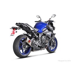 Silencieux AKRAPOVIC Slip-On Yamaha MT 10 2016-...