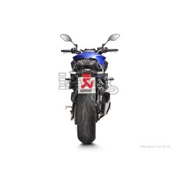 Silencieux AKRAPOVIC Slip-On Yamaha MT 10 2016-...