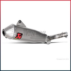 Silencieux AKRAPOVIC Slip-On Yamaha WR 450 F 2016-2018 ET YZ 450 F 2014-2017