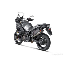 Silencieux AKRAPOVIC Slip-On Yamaha XTZ 1200 SUPER TENERE 2010... Coupelle Carbone