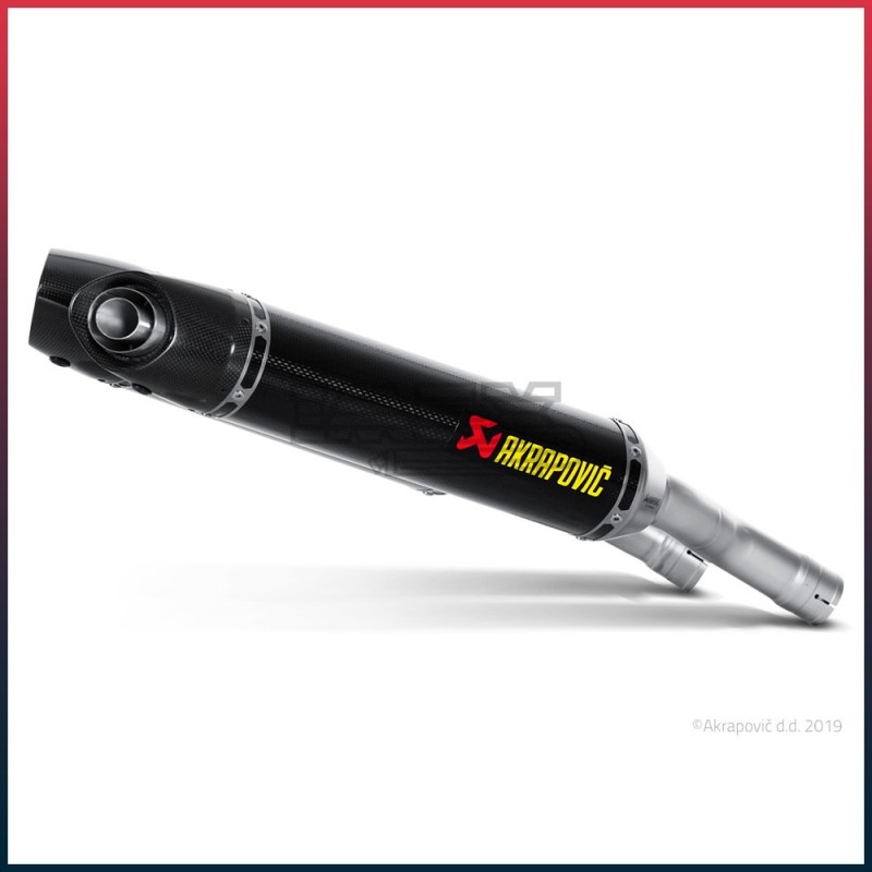 Silencieux AKRAPOVIC Slip-On Yamaha YZF 1000 R1 2007-2008 Coupelle Carbone