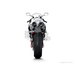 Silencieux AKRAPOVIC Slip-On Yamaha YZF 1000 R1 2009-2014 Coupelle Carbone