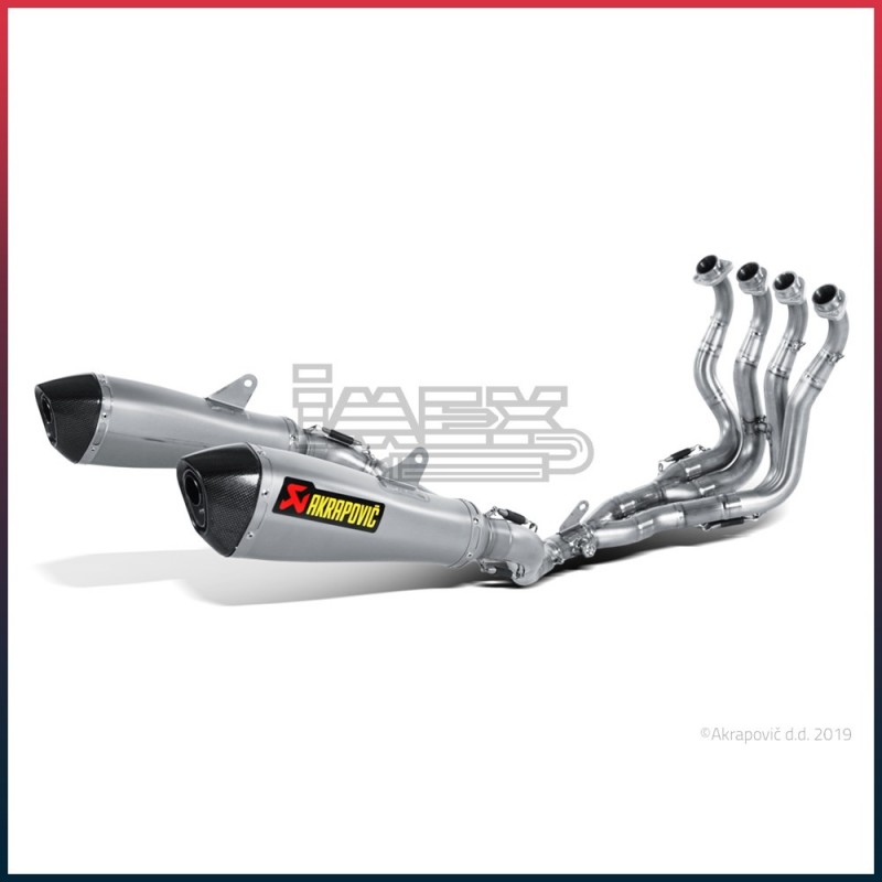 Ligne Complète AKRAPOVIC Evolution Line Suzuki GSX R 1000 2009-2011 Coupelle Carbone