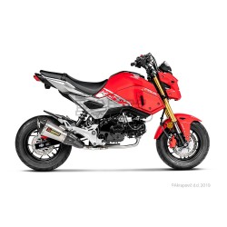 Ligne Complète AKRAPOVIC Racing Line Honda MSX 125 2016-... Coupelle Carbone