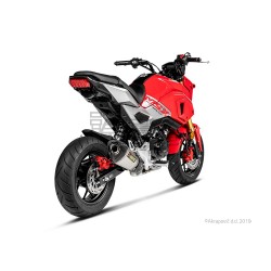 Ligne Complète AKRAPOVIC Racing Line Honda MSX 125 2016-... Coupelle Carbone