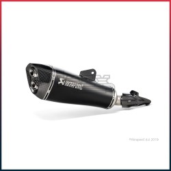 Silencieux AKRAPOVIC Slip-On BMW R 1250 R / RS 2019-... Coupelle Carbone