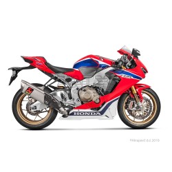 Silencieux AKRAPOVIC Slip-On Honda CBR 1000 RR 2017-2019