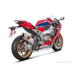 Silencieux AKRAPOVIC Slip-On Honda CBR 1000 RR 2017-2019