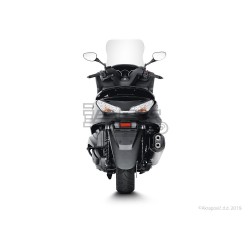 Silencieux AKRAPOVIC Slip-On Yamaha X-MAX 400 2013-2016 Coupelle Carbone