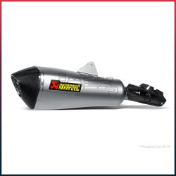 Silencieux AKRAPOVIC Slip-On BMW R 1200 RT 2014-2018 Coupelle Carbone