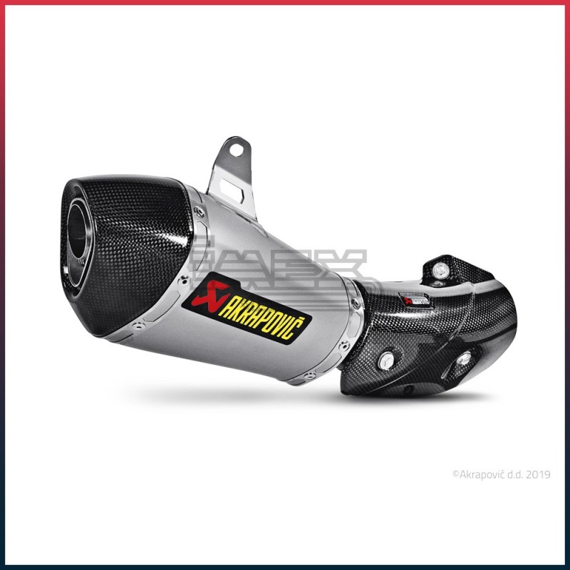 Silencieux AKRAPOVIC Slip-On Kawasaki ZX10R NINJA 2011-2015 Coupelle Carbone