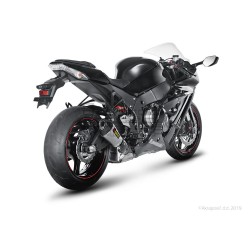 Silencieux AKRAPOVIC Slip-On Kawasaki ZX10R NINJA 2011-2015 Coupelle Carbone