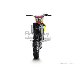 Silencieux AKRAPOVIC Slip-On Suzuki RM-Z 250 2010-2018