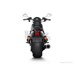 Ligne Complète AKRAPOVIC Open Line Harley V-ROD MUSCLE 1200 et V-ROD NIGHT ROD 1200