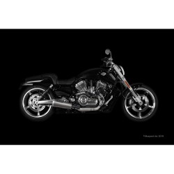 Ligne Complète AKRAPOVIC Open Line Harley V-ROD MUSCLE 1200 et V-ROD NIGHT ROD 1200