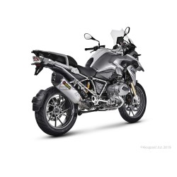 Silencieux AKRAPOVIC Slip-On BMW R 1200 GS 2013-2016 Coupelle Carbone