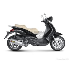 Silencieux AKRAPOVIC Slip-On Gilera FUOCO 500