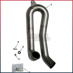 Manchon sans catalyseur Termignoni pour Ducati Panigale 959 2016-...