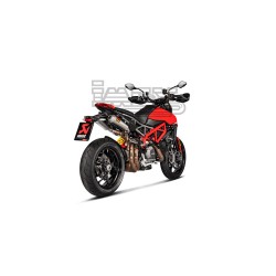 Silencieux AKRAPOVIC GP 2 Ducati HYPERMOTARD 950 2019-...