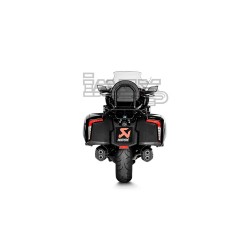 Silencieux AKRAPOVIC Slip-On BMW K 1600 BAGGER 2017-... Coupelle Carbone