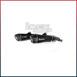 Silencieux AKRAPOVIC Slip-On BMW K 1600 BAGGER 2017-... Coupelle Carbone