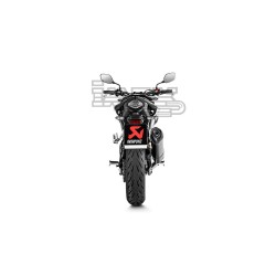 Silencieux AKRAPOVIC Slip-On Honda CB 500 F / CBR 500 R 2016-... Et CB 500 X 2019-... Coupelle Carbone