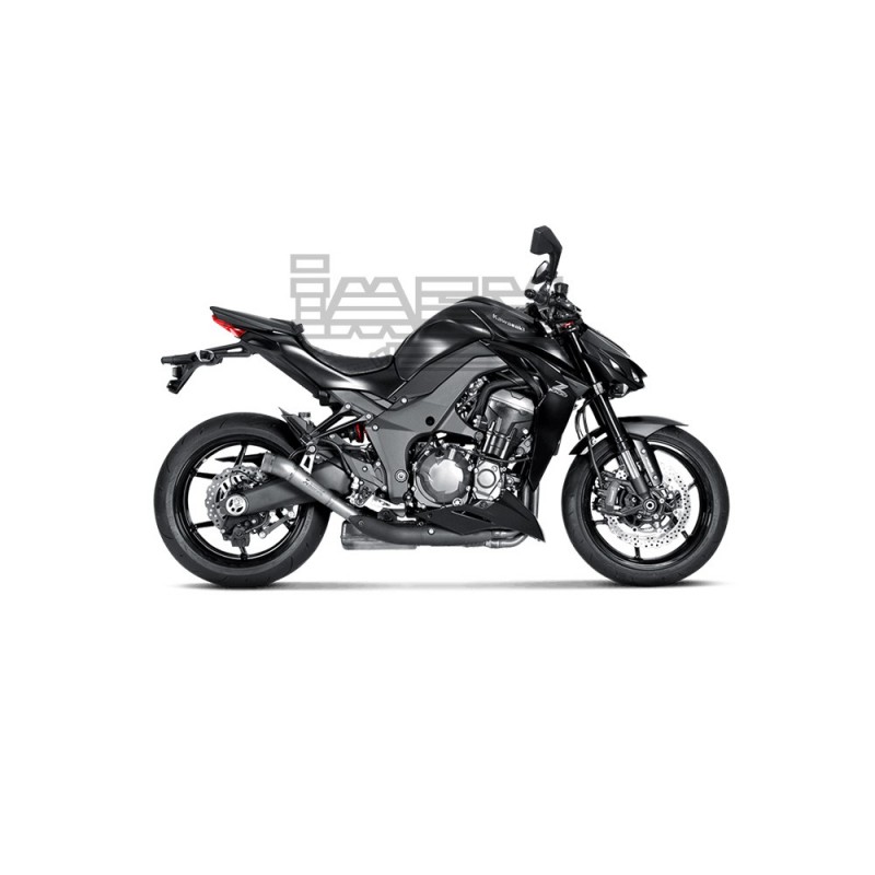 Silencieux AKRAPOVIC Slip-On Megaphone Kawasaki Z 1000 2014-... Et Z 1000 SX 2014-...