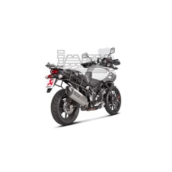 Silencieux AKRAPOVIC Slip-On Suzuki DL 1000 V-STROM 2014-... Coupelle Carbone