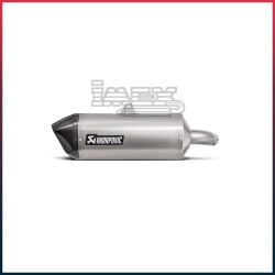 Silencieux AKRAPOVIC Slip-On Suzuki DL 1000 V-STROM 2014-... Coupelle Carbone