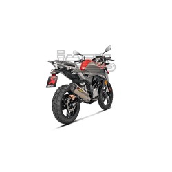 Silencieux AKRAPOVIC Racing Line BMW G 310 GS / R 2017-... Coupelle Carbone