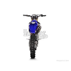 Silencieux AKRAPOVIC Slip-On Yamaha WR 450 F 2016-2018 ET YZ 450 F 2014-2017