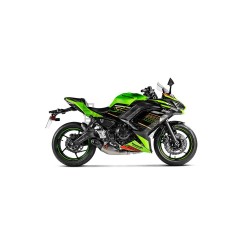 Ligne Complète AKRAPOVIC RACING LINE Kawasaki Z 650 2020-... coupelle carbone