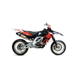 Ligne Complète ARROW MX COMPETITION Aprilia SXV 450/550 2007-2014 coupelle carbone