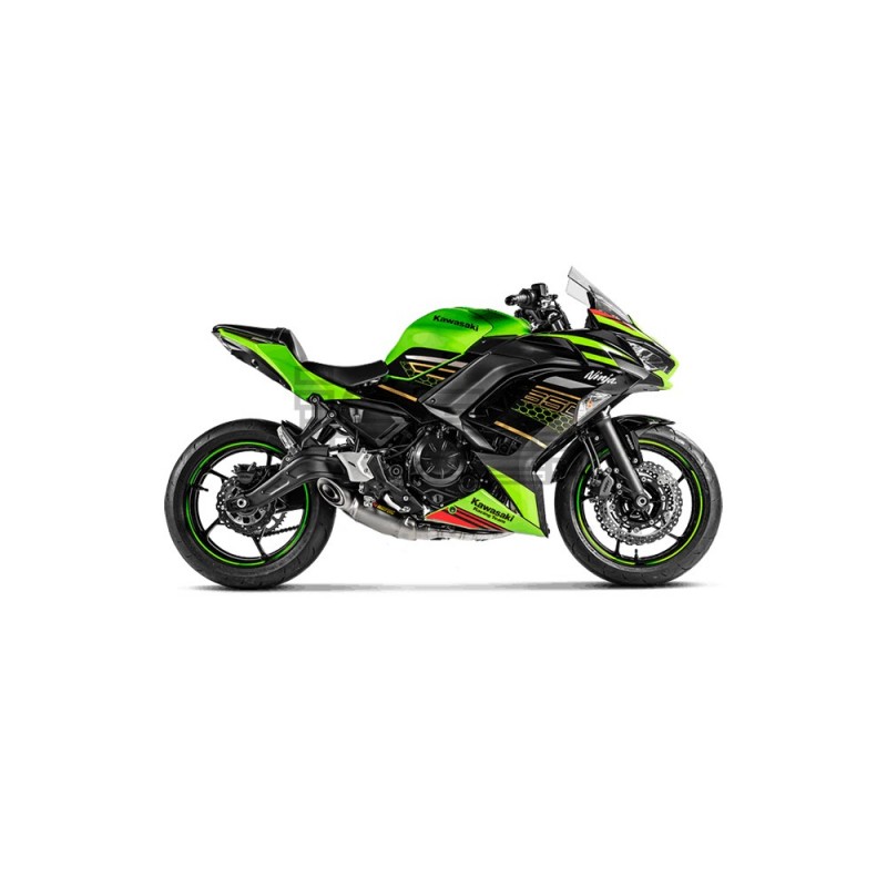 Ligne Complète AKRAPOVIC RACING LINE Kawasaki Z 650 2020-...