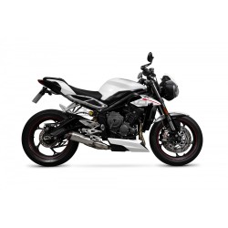 Silencieux SCORPION RED POWER Triumph STREET TRIPLE 765 S / R / RS 2017-2019