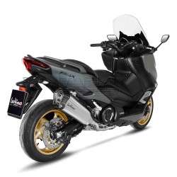 Ligne Complète LEOVINCE 12 Yamaha T-MAX 560 2020-... coupelle carbone sans catalyseur