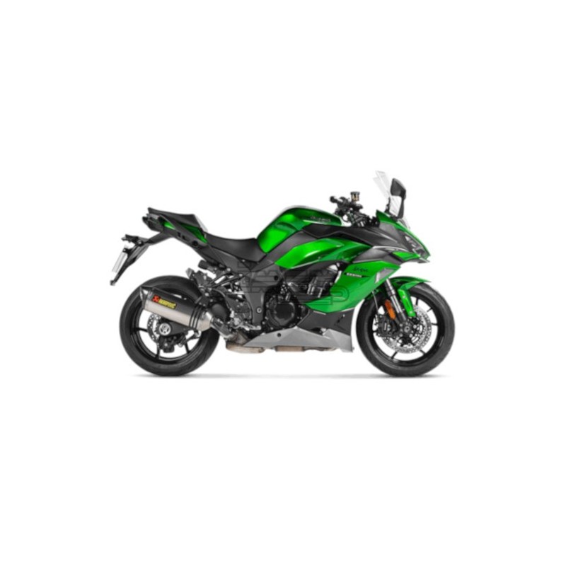 Silencieux Akrapovic Slip-On Kawasaki Z 1000 SX 2020-... (coupelle carbone)