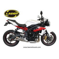 Silencieux LASER X-Treme GP Style Triumph STREET TRIPLE 675/R 2013-2017