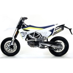 Silencieux ARROW THUNDER Husqvarna 701 SM/ENDURO 2021-... Coupelle Carbone