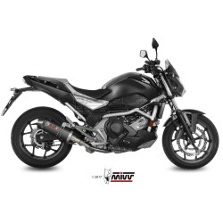 Silencieux MIVV SPORTLINE Honda NC 750 S/X 2014-... (Euro 4) Coupelle Carbone