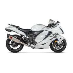 Ligne complète AKRAPOVIC Racing line Suzuki GSX R 1300 HAYABUSA 2021-... (Coupelle Carbone)