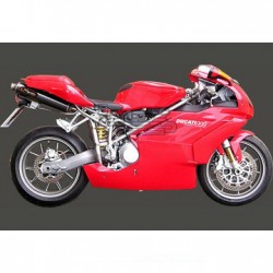 Silencieux MARVING Superline Small Ovale MARVING Ducati 749 MONOPOSTO/BIPOSTO et 999/999S