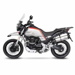 Silencieux LEOVINCE LV ONE Moto Guzzi 850 V85 TT 2019-... Coupelle Carbone