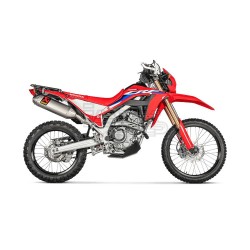 Silencieux AKRAPOVIC SLIP-ON Honda CRF 300 L / RALLYE 2021-...