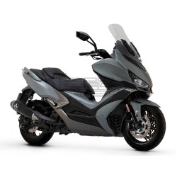 Silencieux ARROW Urban Kymco XCITING 400 S 2021-... Coupelle Inox noir