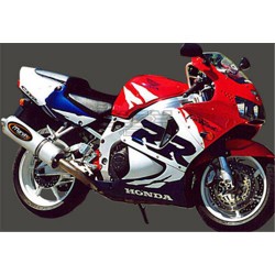 Silencieux MARVING Superline Big Ovale Honda CBR 900 RR FIREBLADE 2000-2004