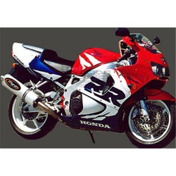 Silencieux MARVING Superline Big Ovale Honda CBR 900 RR FIREBLADE 2000-2004