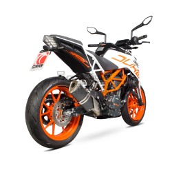 Manchon raccord sans catalyseur Scorpion pour KTM 390 Duke 2017-2020