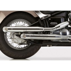 Ligne Complète FALCON CROMO LINE SLASH-CUT Yamaha XV 535 VIRAGO 1988-2002